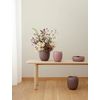 Stelton Ora Vase - Large - Dark Powder / Powder