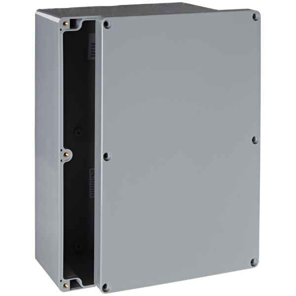 Enclosures, Boxes, & Cases NEMA Box, Solid, ABS 9.45 x 6.3 x 3.54"