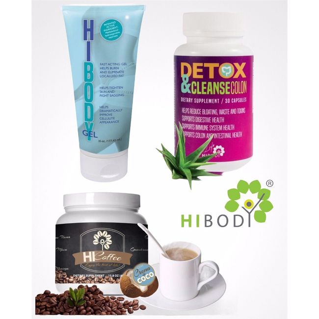 Hibody Coffee + Detox + Gel