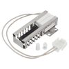【Upgraded】WB13K21 Gas Range Oven Flat Igniter with Connector Plug, AP2020569