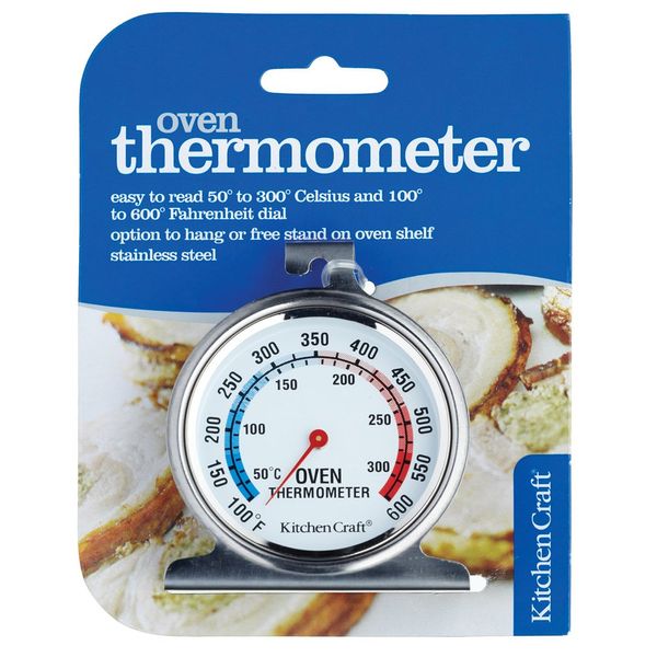 KitchenCraft KCOVENTH Oven Thermometer Stainless Steel