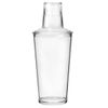 Unbreakable Plastic 3 Piece Cocktail Shaker 568ml - Polycarbonate