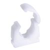 15mm Single Hinged Pipe Clips (Pack of 20)
