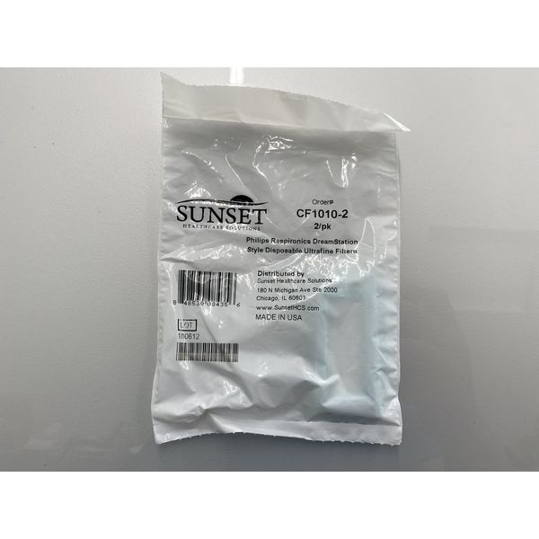 2 Pack CF1010-2 Replacement Filter CPAP NEW NIP