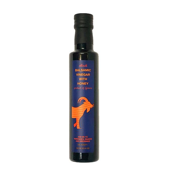 Oilladi Balsamic Vinegar with Honey imported from Greece