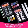 259 Piece Professional Acrylic Nail Kit Set For Beginners And Experts