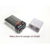 LED Flashlight 6 Pack snaps on 9V Battery small durable Push Button GREAT GIFT