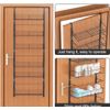 Over The Door Pantry Organizer,Adjustable 6 Baskets Closet Rack Hangin