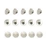 Healifty 30pcs Dental Orthodontic Lingual Buttons Bondable Round Base