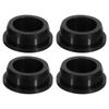 uxcell 4pcs Black Plug Hole 36-37mm/1.42-1.46" Rubber Button Plug for Hole