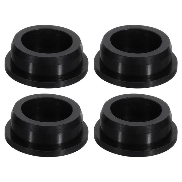 uxcell 4pcs Black Plug Hole 36-37mm/1.42-1.46" Rubber Button Plug for Hole