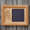 Dance Picture Frame (5x7 Layout A, Honey)