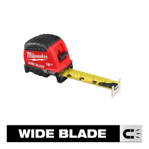 Milwaukee Tape MEAS Wide Blade MAG 16FT 48-22-0216M