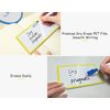 10Pcs Magnetic Dry Erase Labels Ultra-Large, 6x3.5" Thick Reusable Writable E...