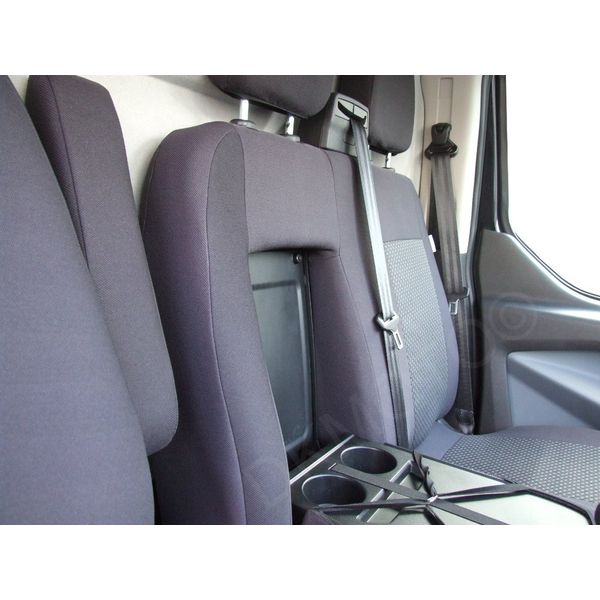 DKMOTO DK541P3 Tailored Van Seat Covers for Ford Transit Custom - with Fold Down Table