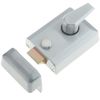 Standard Style 90mm Satin Chrome Night Latches for Ultimate Security - Bolt Latch