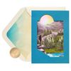 Papyrus Birthday Card for Grandson (Mountain Hiker)