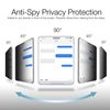 BoxWave Screen Protector Compatible with Shift phone8 - ClearTouch Crystal Privacy (2-Pack), Privacy Screen Protector Flexible Film Clear