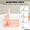 DLseego Stand for Switch OLED/Switch Lite/Switch,Adjustable Anti-slip Switch Playstand Foldable Portable Holder Stand for Switch Console,Pink