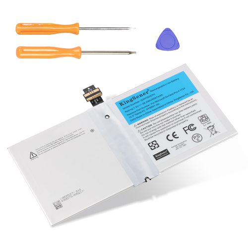 KingSener G3HTA027H DYNR01 Laptop Battery Replacement for Microsoft Surface Pro 4 1724 12.3 inch Tablet Notebook G3HTA026H 7.5V 38.2Wh 5087mAh