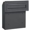 VEVOR Through The Door Key Drop Box Mailbox with Combination Lock Dark Gray