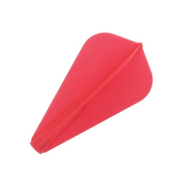 Cosmo Darts Fit Flight 3 Pack Super Kite Dart Flight (Red)