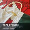 NWFlags Wales Hand Stitched Flag with Rope & Toggle - 3ft x 2ft