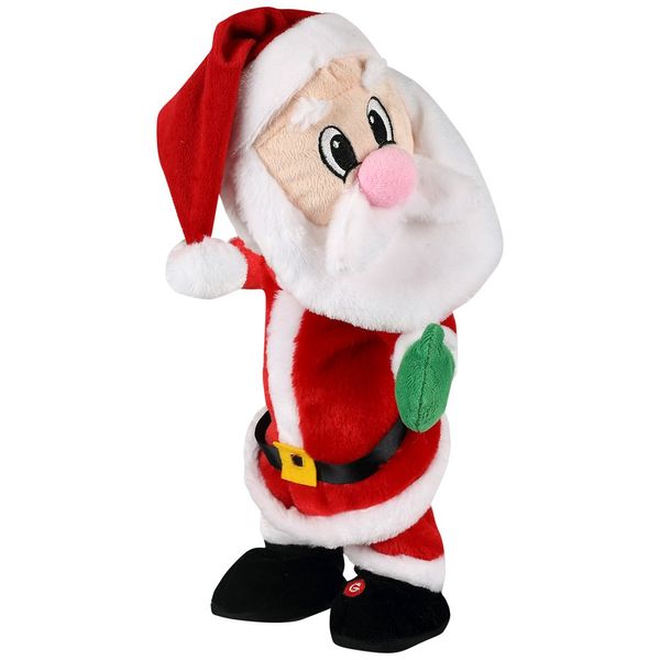 Gemmy Twerking Santa Bluetooth Plush – Compatible with Alexa