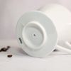 Cilio Porcelain Coffee Filter/Holder Pour-Over, 2/Small, White