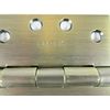 2 Pair Emtek Antq Brass 4”X4" Square Hinges  Plain Bearing 920147 US7,  4 hinges