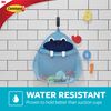 Command Bath Medium Hook, Matte Black - 1 Hook and 2 Water-Resistant Strips - Adhesive Strips for Damage Free Hanging