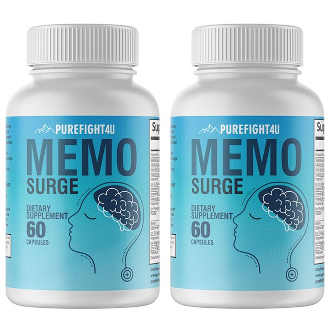 Memo Surge 2 Bottles 120 Capsules