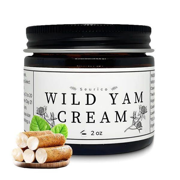 BGYVNU Wild Yam Cream, Wild Yam Cream Organic for Hormone Balance,Women's Organic Wild Yam Root Cream,Natural Night Sweats Cream for Man & WomenPromoting Perimenopause & Menopause Support