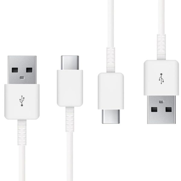 PRO 4 FT USB-C Data Charging Cable 2Pack Compatible with Realme 10 5G Plus Quick Fast Charging Plus 5Gbps Data Transfer Hi-Speeds!
