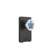 Dark light Blue Turtle lover Phone grip on White pattern PopSockets PopWallet for MagSafe
