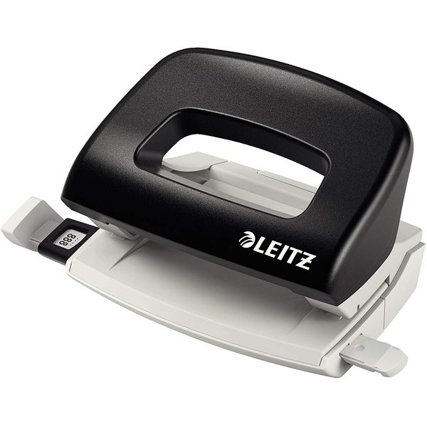 Leitz 50580095 Small Hole Punch NeXXt 10 Sheets Black