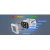 MICTUNING C2 RGB-IC LED Rock Lights 8 Pods Underglow Multicolor Chasing Neon Kit