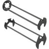 2 Pcs Faucet Wrench Multifunctional Sink Faucet,Installation Tool,Under Sink ...