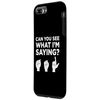 iPhone 7 Plus/8 Plus Deaf Pride ASL Hand Gesture Hearing Aid Hand Sign Language Case