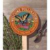 Welcome Pollinators -Swallowtail- Garden Sign