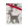 Crosby & Taylor Pewter Reindeer Ornament, Blitzen