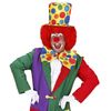 Maxi Clown Bow Tie Accessory for Circus Fancy Dress