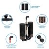 hygger Sponge Filter, Aquarium Filter Double Sponge Replaceable Media with 4 ...