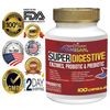 Daily Digestive Enzymes with Prebiotics Probiotics 100 capsules