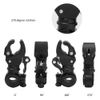 KIMISS Multifunction Universal Clamp, Bicycle Flashlight Bike Clip Mounting Kryptonite Bike Lock Bracket Bracket