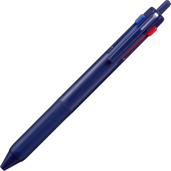 Mitsubishi Pencil SXE350707.9 3 Color Ballpoint Pen Jet Stream 0.7 Navy Easy Writing