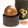 Shire Post Mint Hand-Hammered Orb - 2.25" - 1.75 lb Copper