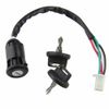 2Set Ignition Control Switch Key For Chinese 50cc-125cc ATV Quad 4 Wire Plug USA