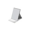 Horiuchi Mirror Industries Hyper View Folding Mirror, M, White, Stain Resistant, Frameless, Wide Range of Views, Clear Viewing, Lightweight, Compact, Easy to Carry, Makeup Mirror, Hand Mirror, Made in Japan