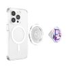 Purple Butterfly Letter E Initial Personalized Monogram PopSockets PopGrip for MagSafe